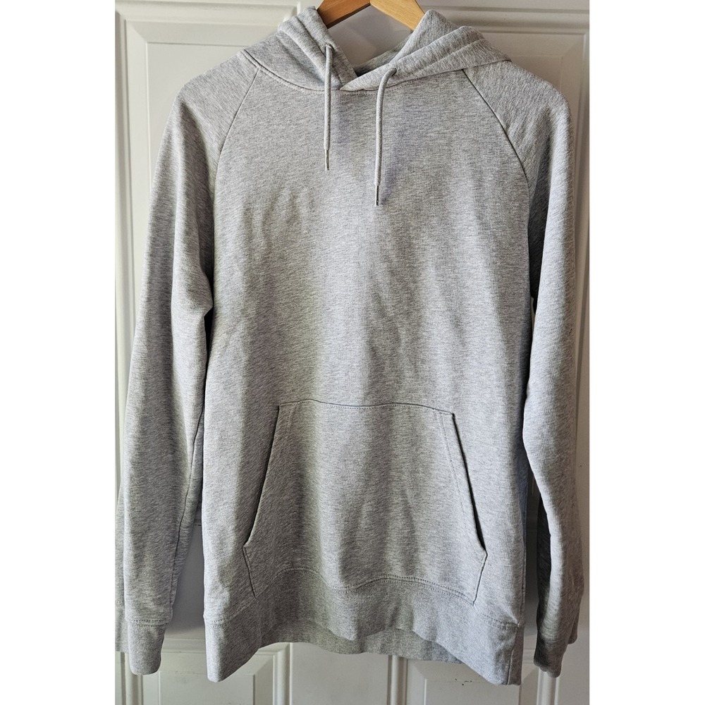 Tom Cridland Gray Pullover Hoodie Organic Cotton Women's‎ Small Minimalist